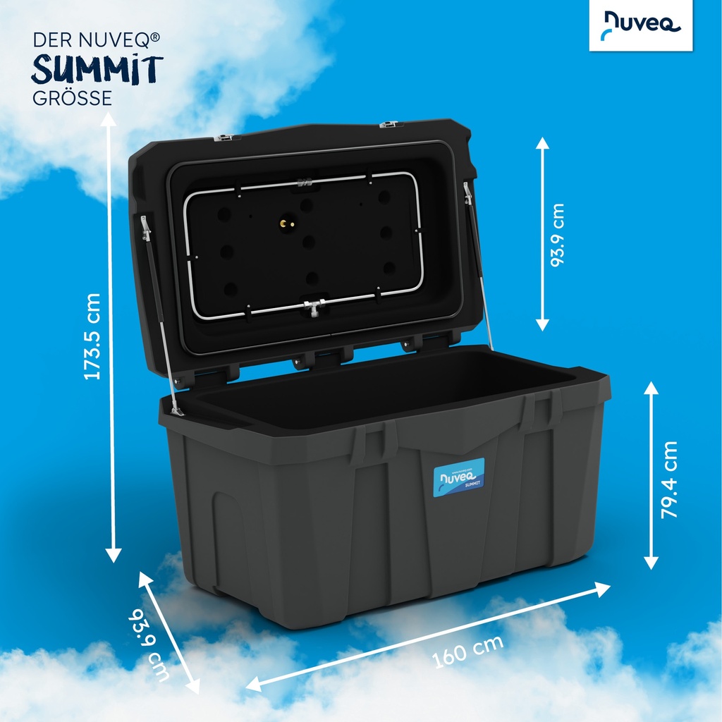 NUVEQ® Summit Heubedampfer (30-35 kg Heu)
