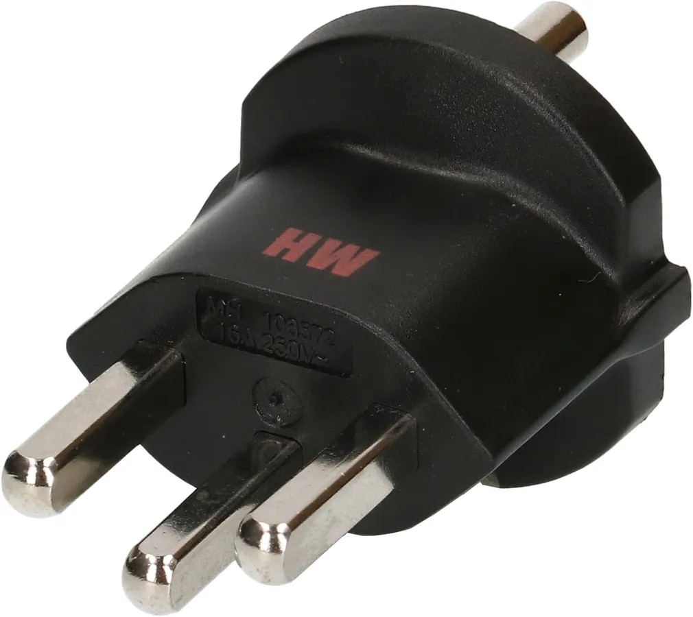 Stecker Typ 23 (muss separat mit einer 16-Ampere-Sicherung abgesichert werden!)