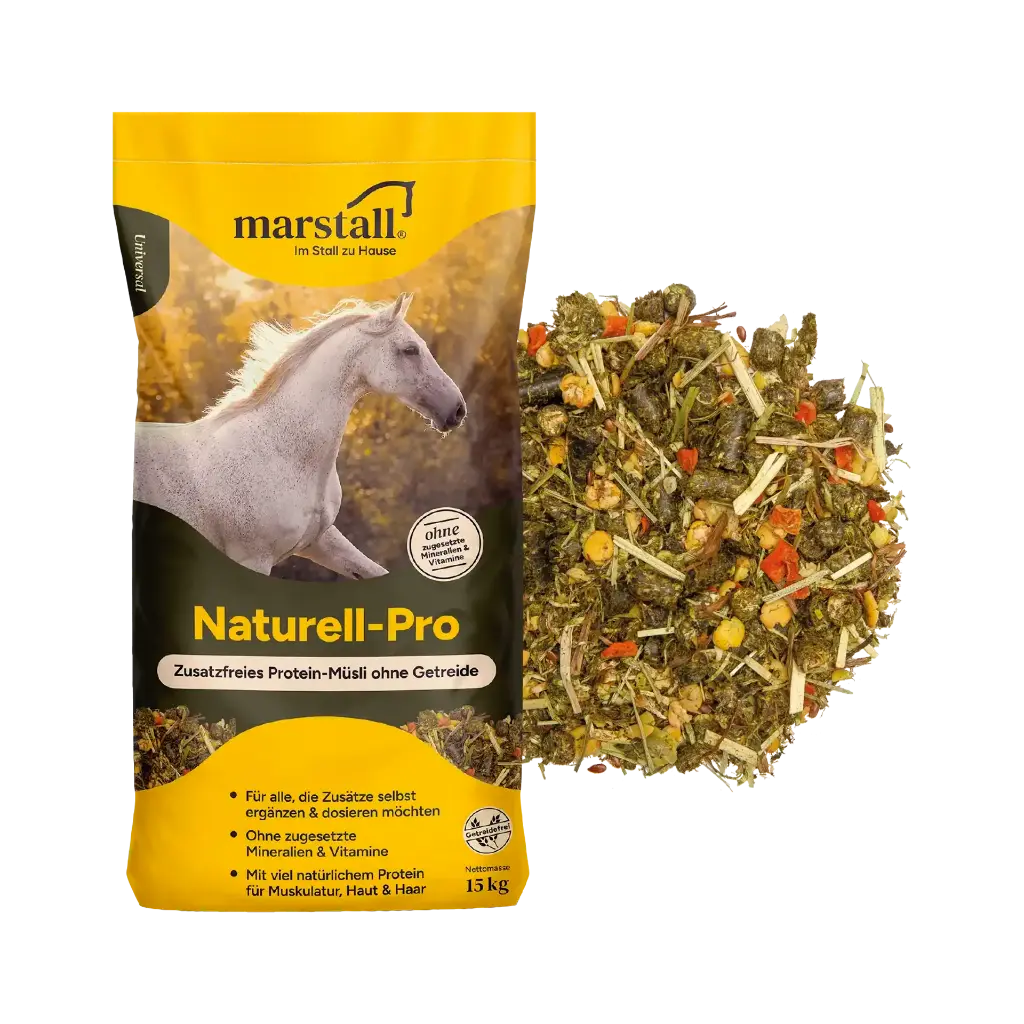 Naturell-Pro_15kg_marstall_Produktabbildung+Futter.webp
