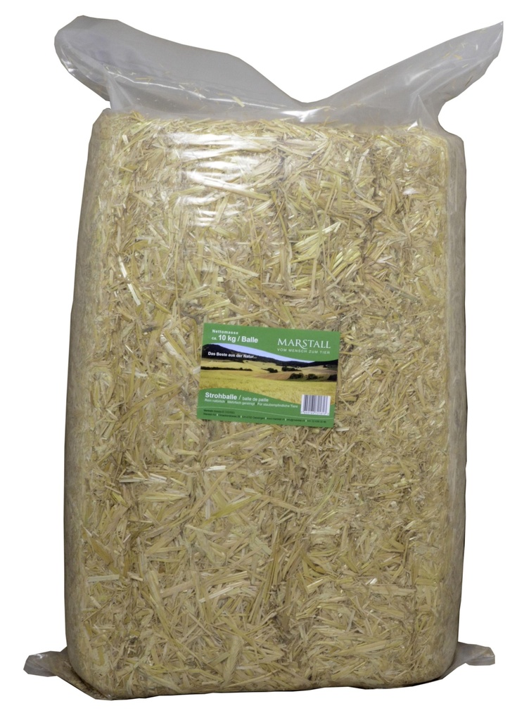 Petite balle de paille 10kg (Stroh Kleinballen)