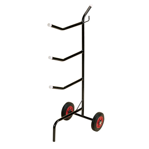 Sattel-Trolley für 3 Sättel