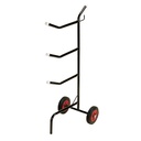 Sattel-Trolley für 3 Sättel