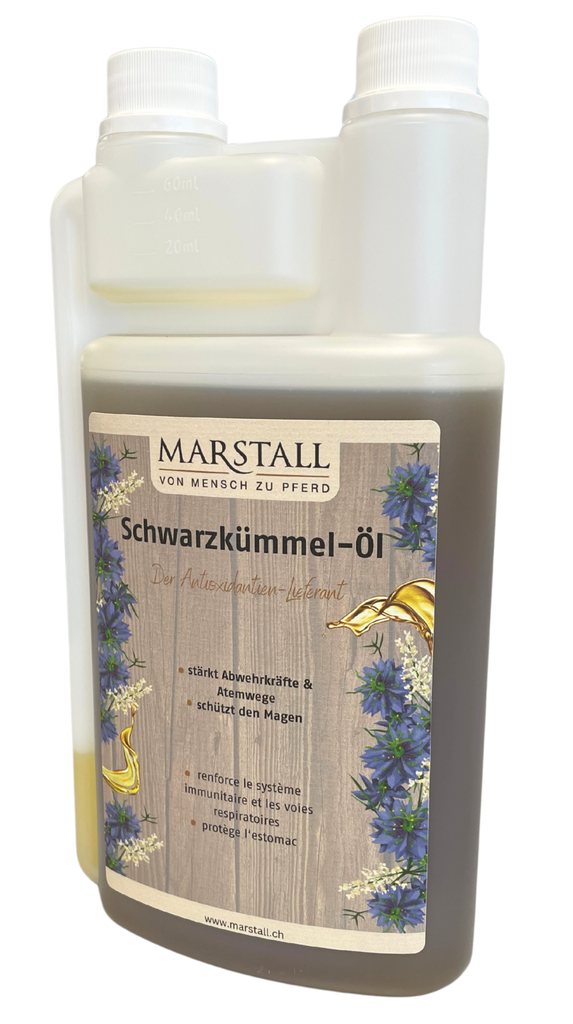 L‘huile de nigelle (Schwarzkümmel-Öl)