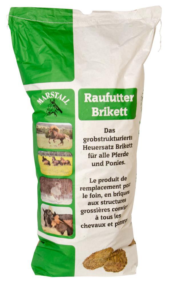 Raufutter Brikett
