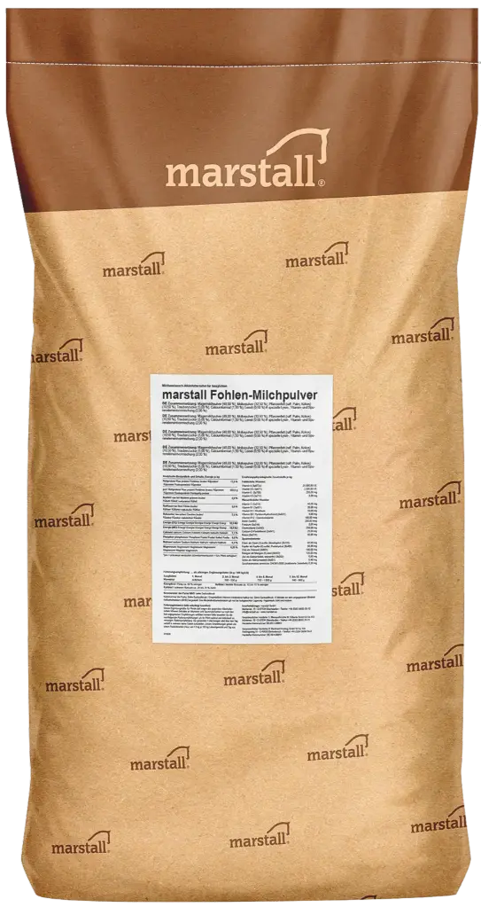 lait en poudre pour poulains/ Fohlenmilchpulver