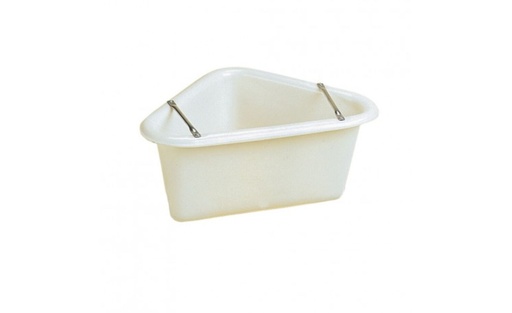 [ST2P] Mangeoire de coin blanc (sans support) (Eck-Krippe Weiss (ohne Halterung)