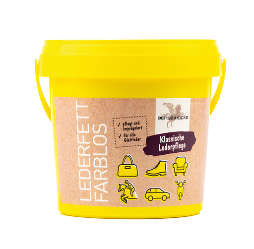 [BE2102] B&E Lederfett farblos