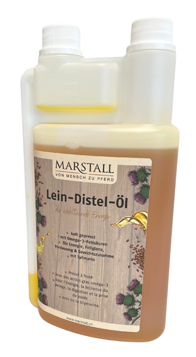 Lein-Distel-Öl (l) 