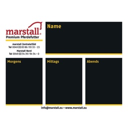 [9008671] Tableau d'alimentation (Futtertafel Marstall)