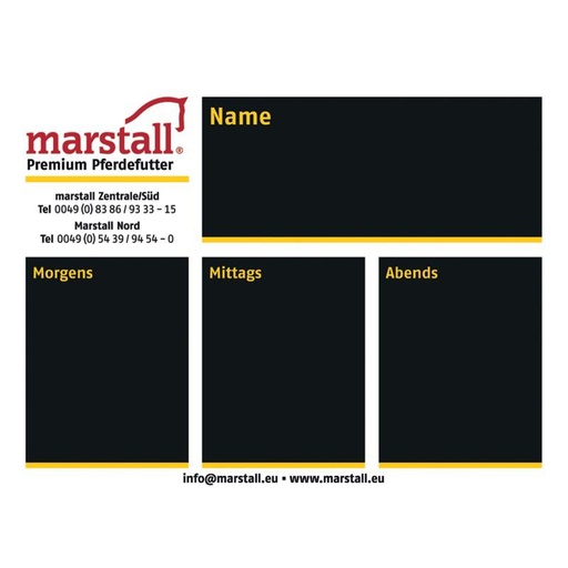 [9008671] Futtertafel Marstall