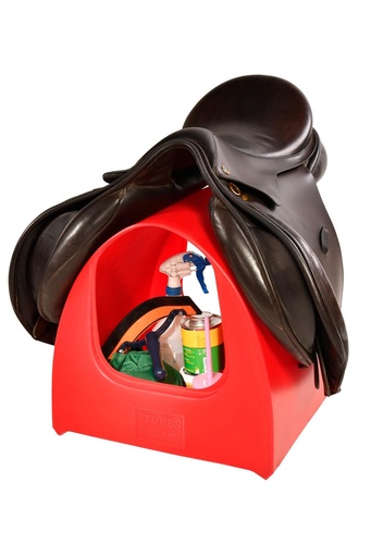 [ST500RO] Stand de selle (optimal pour coffre de voiture) Rouge (Sattelständer (Kofferraum)) (Unité(s)) 