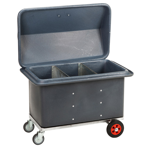 [ST58425] Mobile Truhe (mit 2 Fächer)